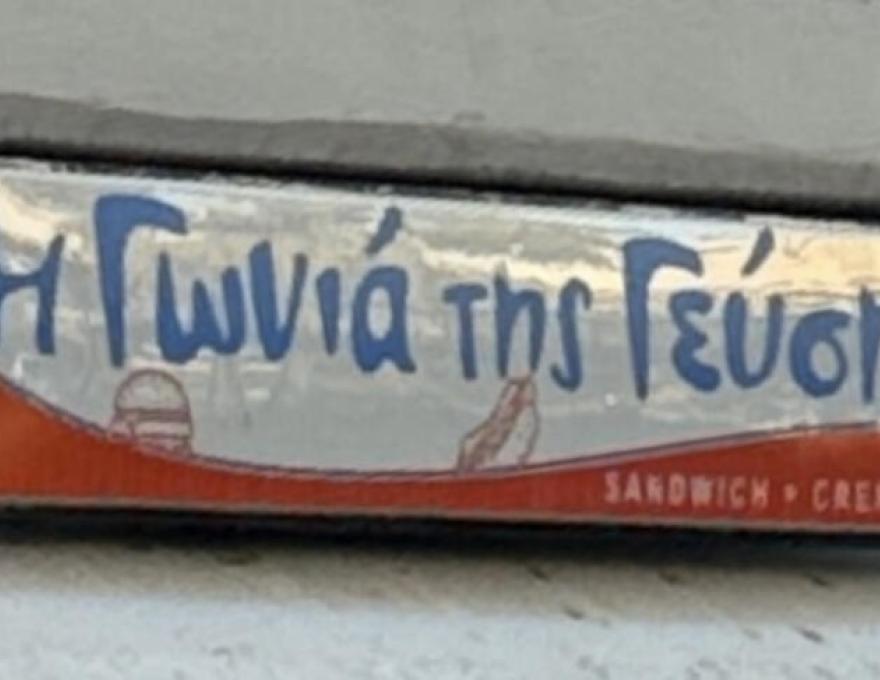 Η ΓΩΝΙΑ ΤΗΣ ΓΕΥΣΗΣ0