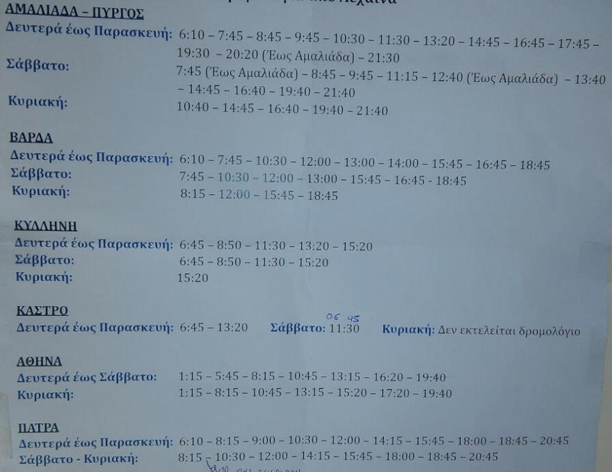 ΚΤΕΛ ΛΕΧΑΙΝA ΗΛΕΙΑΣ1